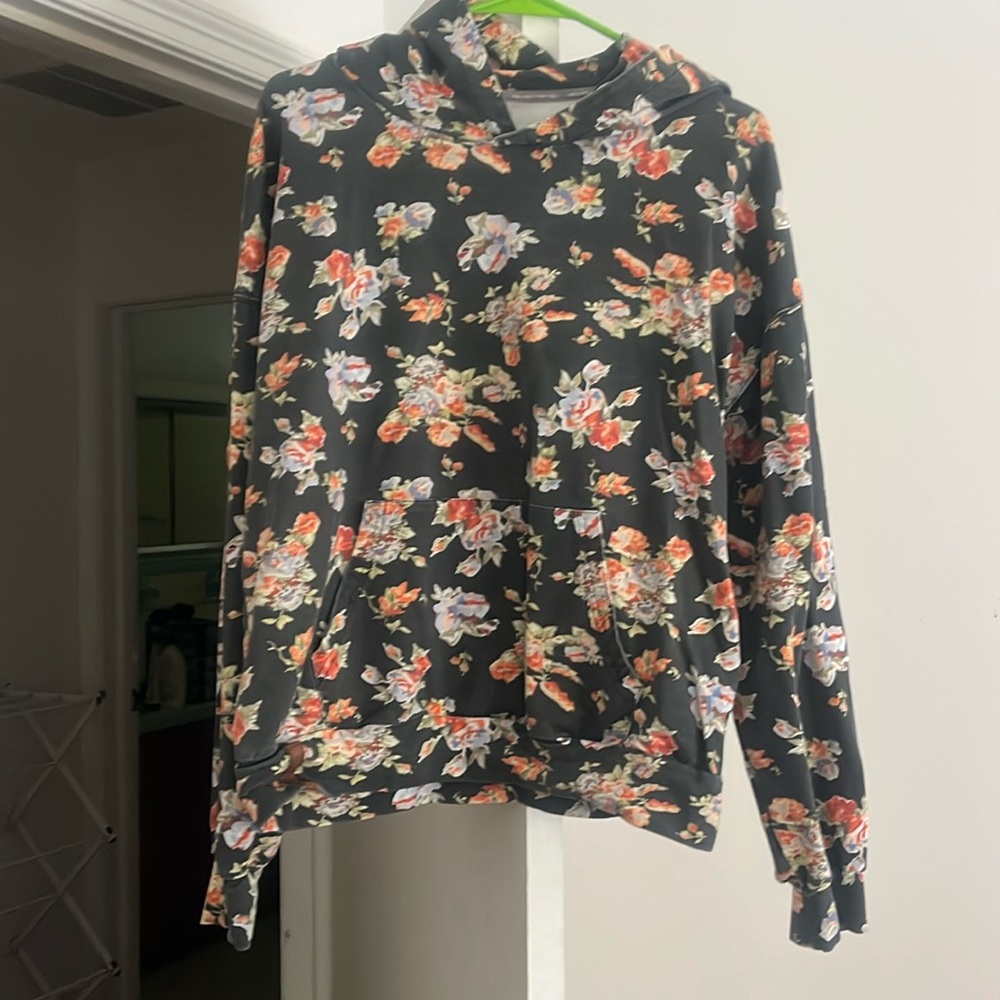 Ampersand avenue floral hoodie